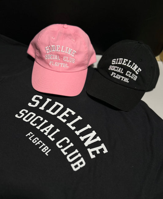 Sideline Social Club Dad Hat | Pink