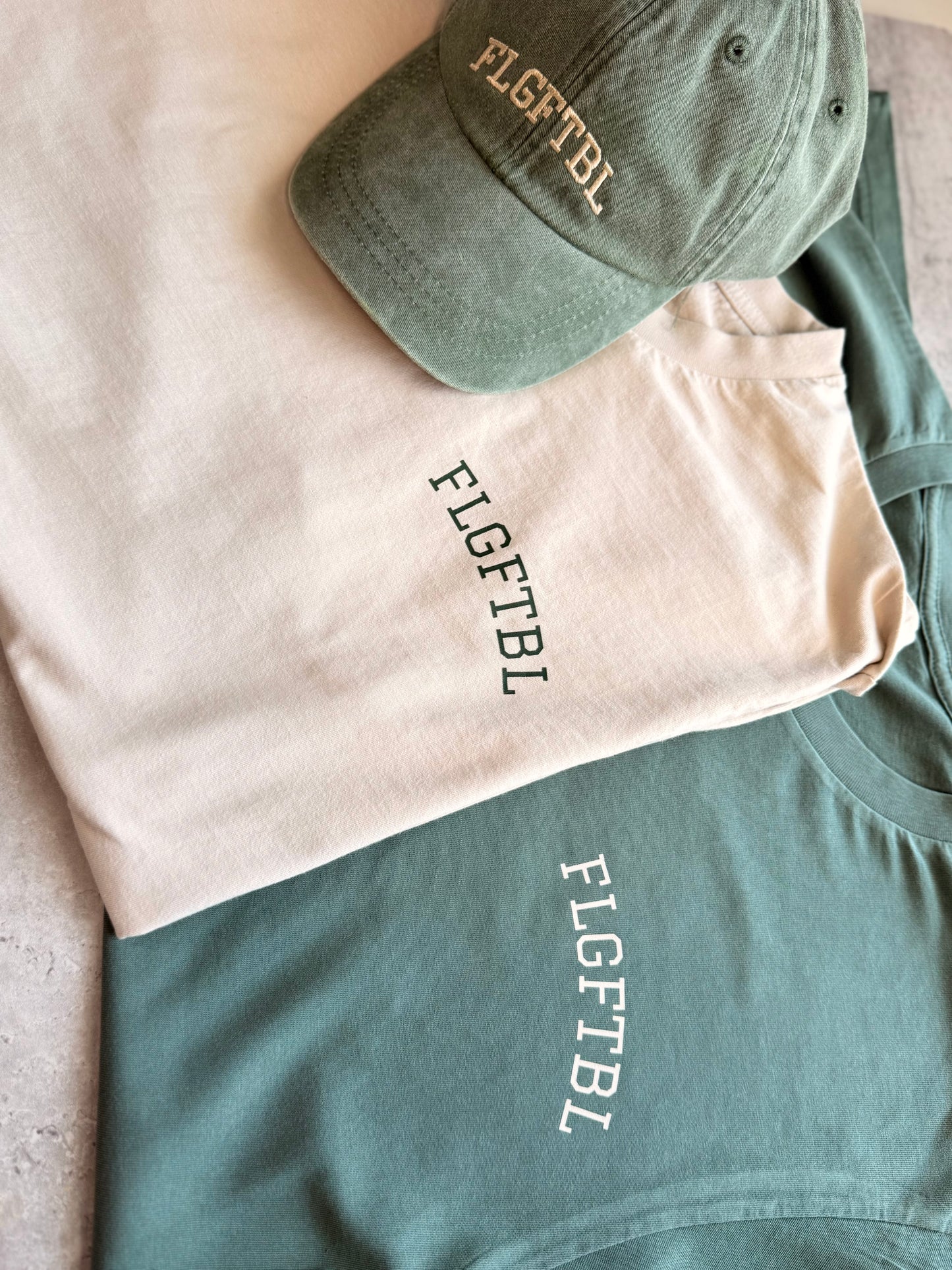 Weekend Uniform Oversized Tee | Cream FLGFTBL