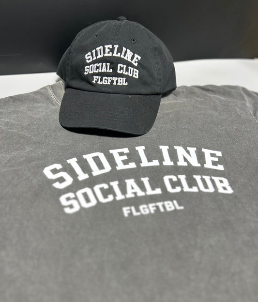 Sideline Social Club - Oversized Tee | Gray