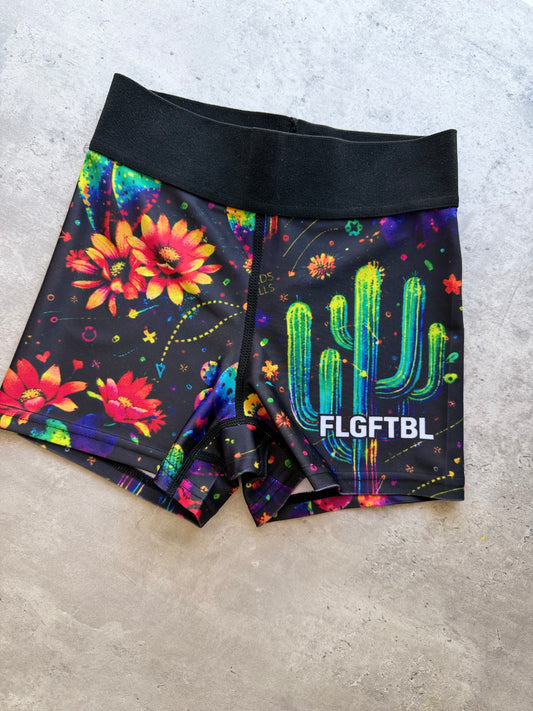 Desert Voltage Spandex Shorts | Youth