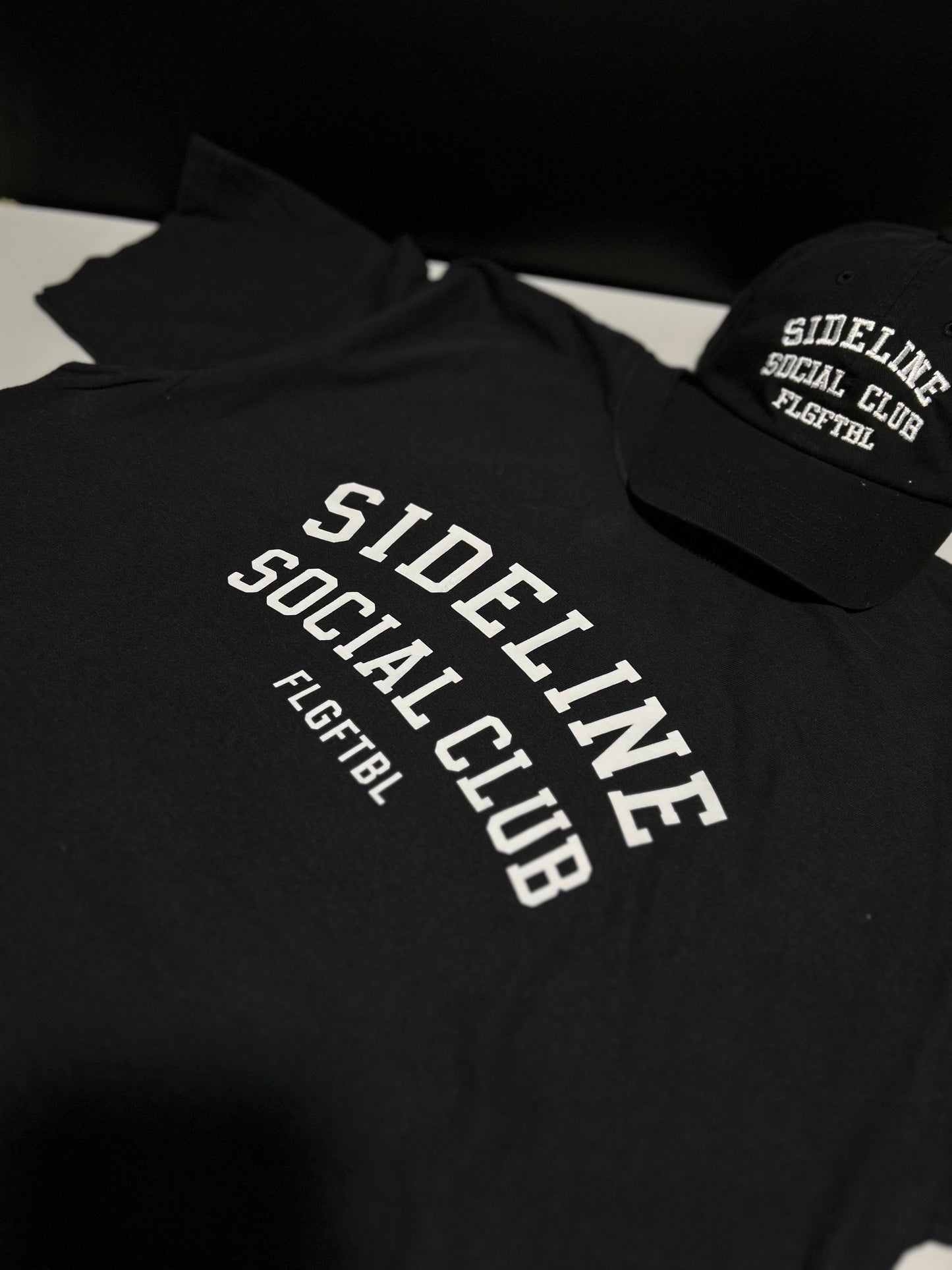 Sideline Social Club - Oversized Tee | Black