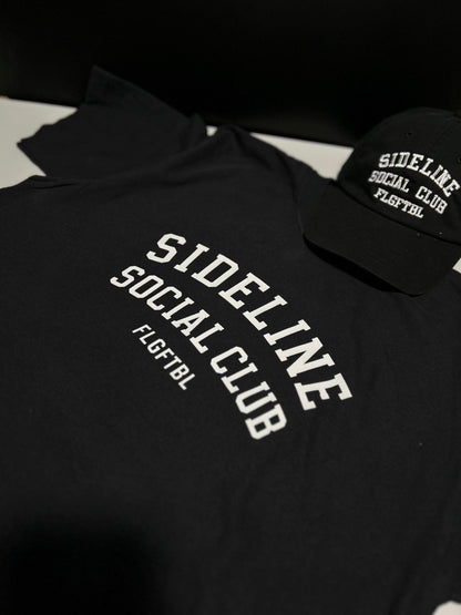 Sideline Social Club - Oversized Tee | Black