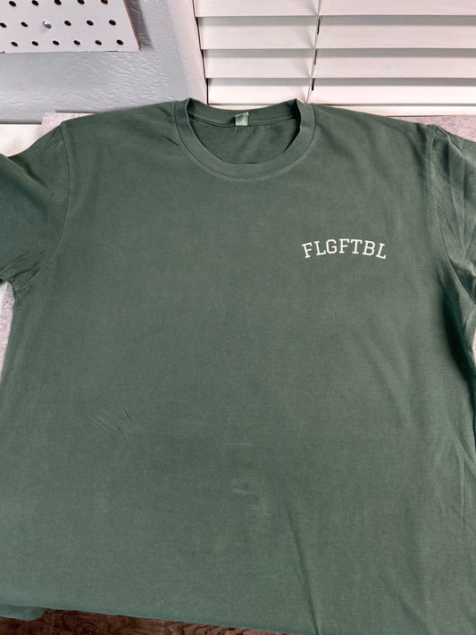 Weekend Uniform Oversized Tee | Green FLGFTBL
