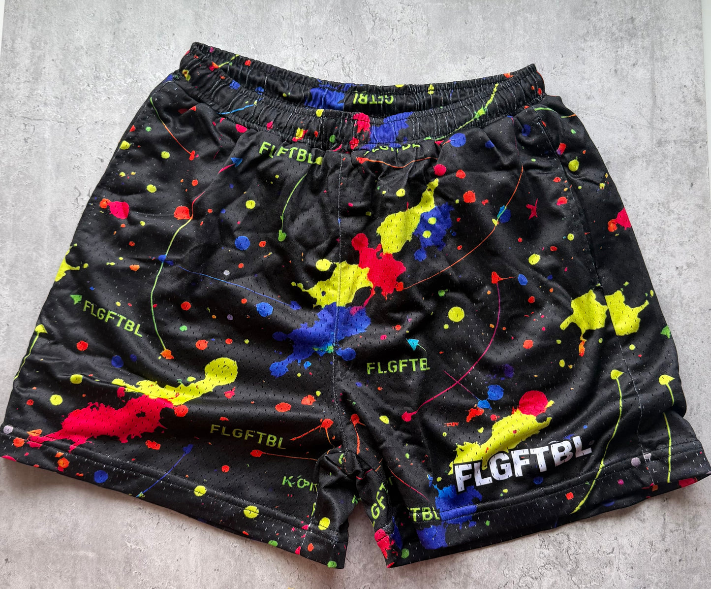 Paint Splatter Shorts | Youth