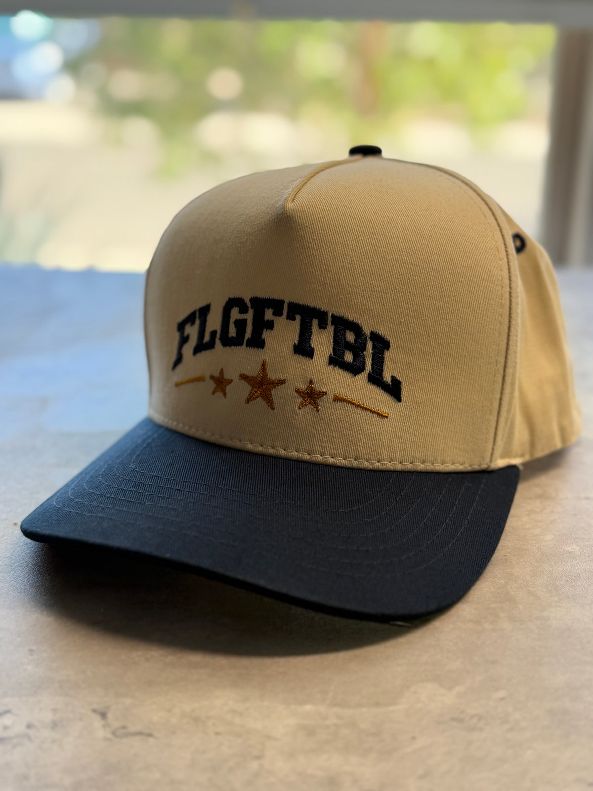 FLGFTBL All-Star Hat – Sand/Navy