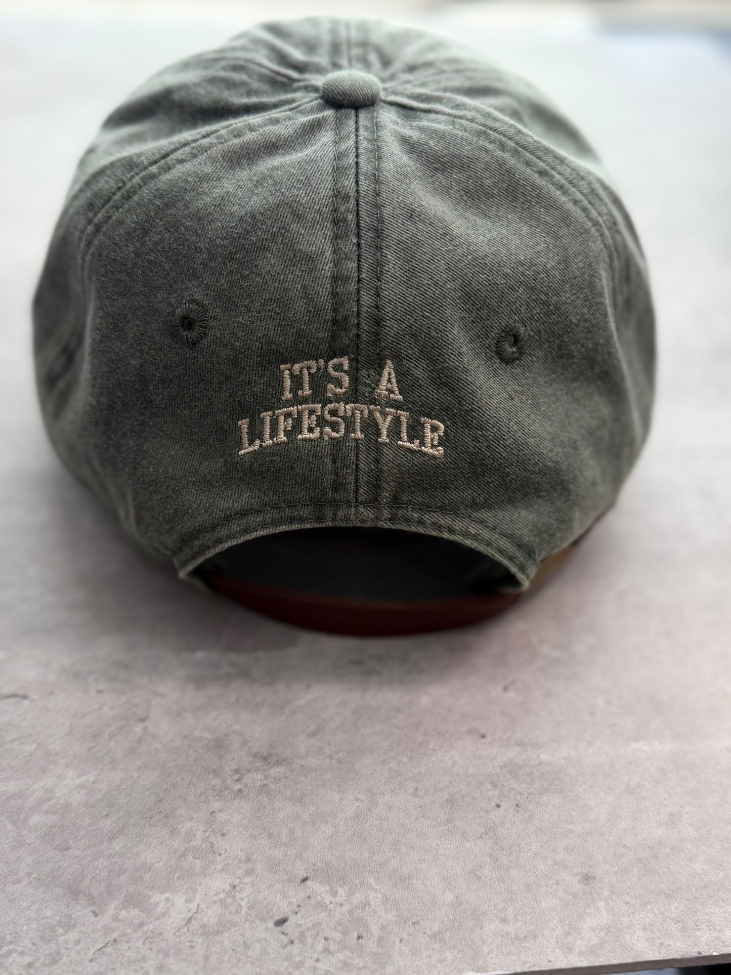 “It’s a Lifestyle” Dad Hat | Green FLGFTBL