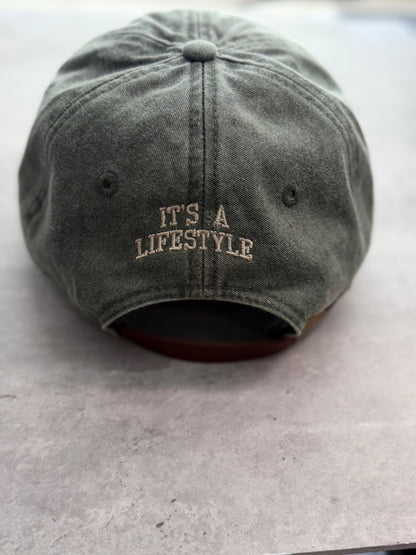 “It’s a Lifestyle” Dad Hat | Green FLGFTBL