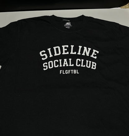 Sideline Social Club - Oversized Tee | Black