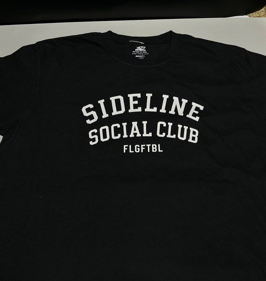 Sideline Social Club - Oversized Tee | Black