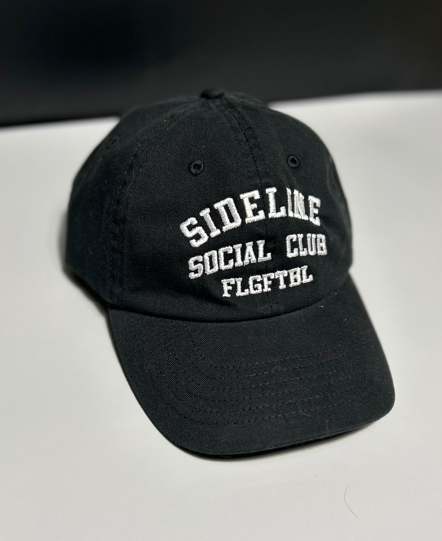 Sideline Social Club Dad Hat | Black