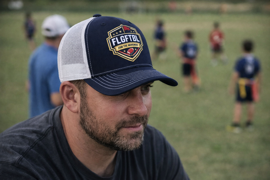 FLGFTBL Crest Hat | Navy/White