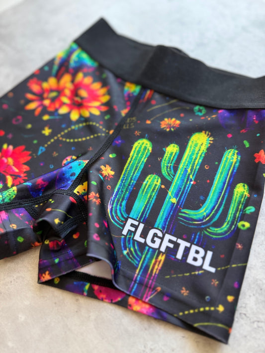 Desert Voltage Spandex Shorts | Youth