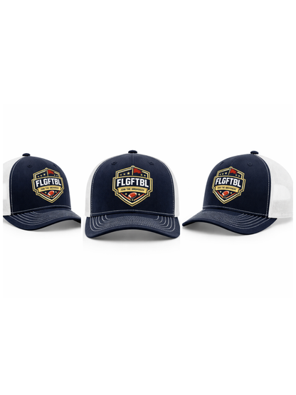 FLGFTBL Crest Hat | Navy/White