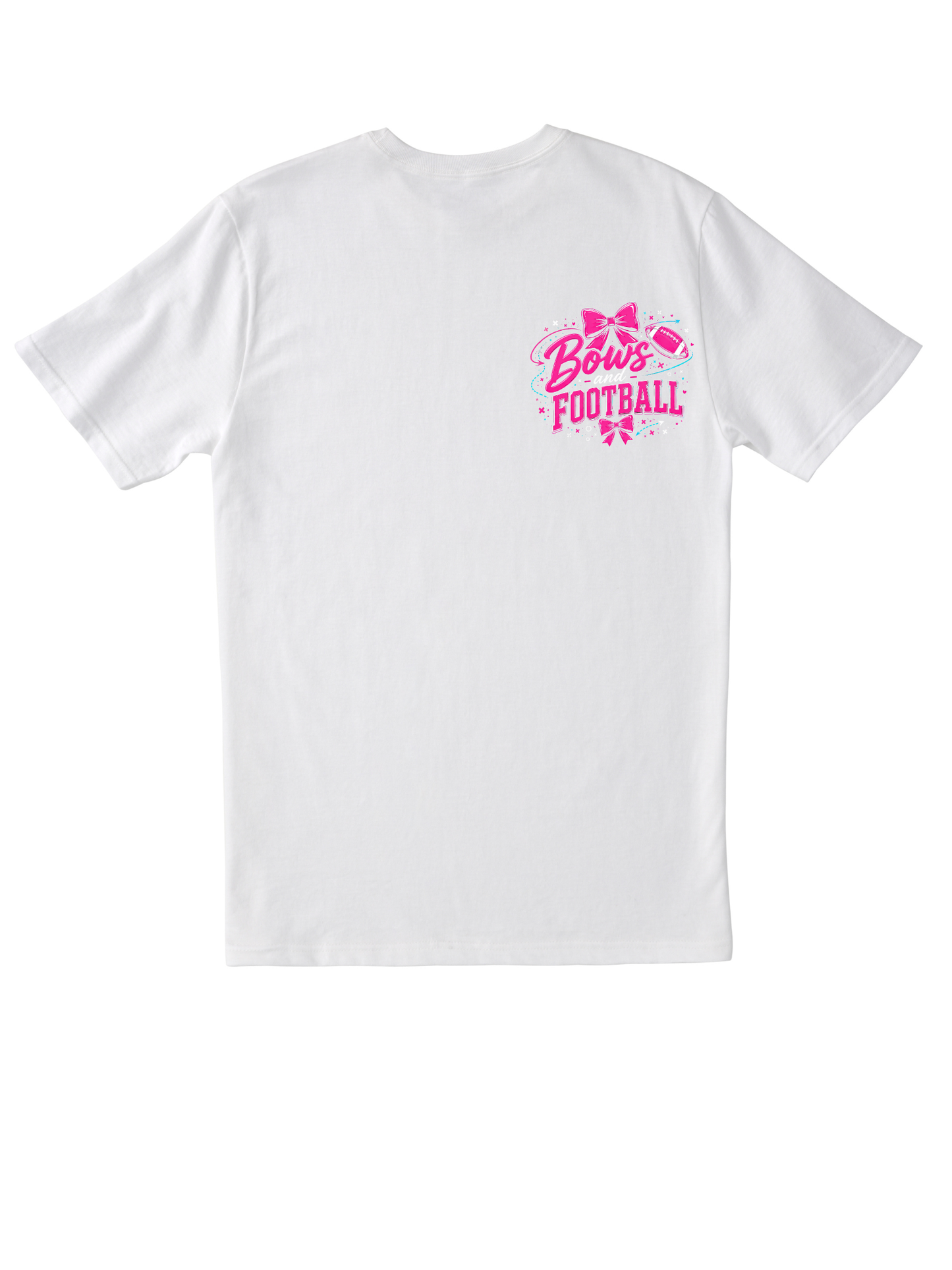 Bows and Football Tee | Youth