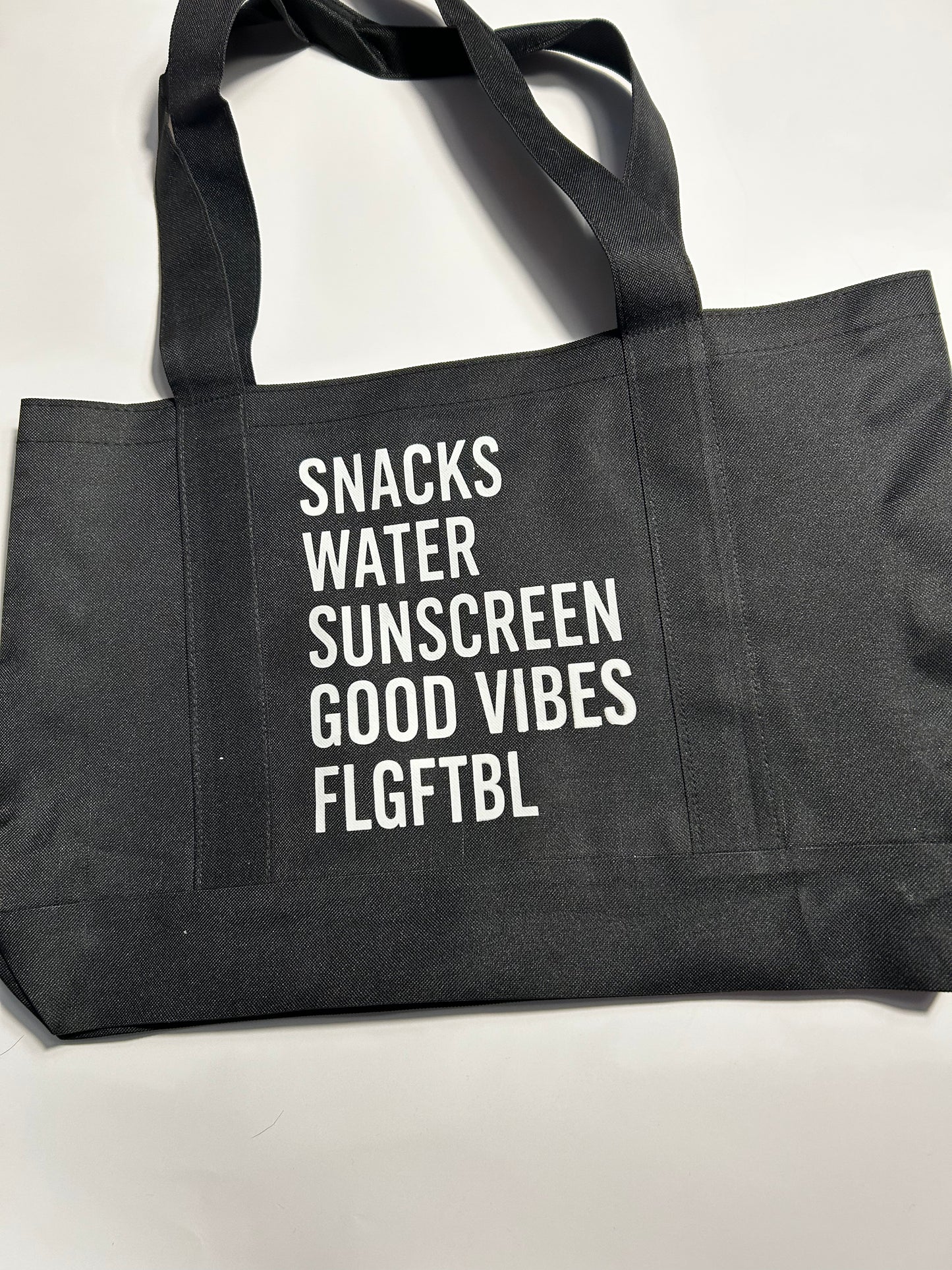 Sideline Social Club Tote | Black